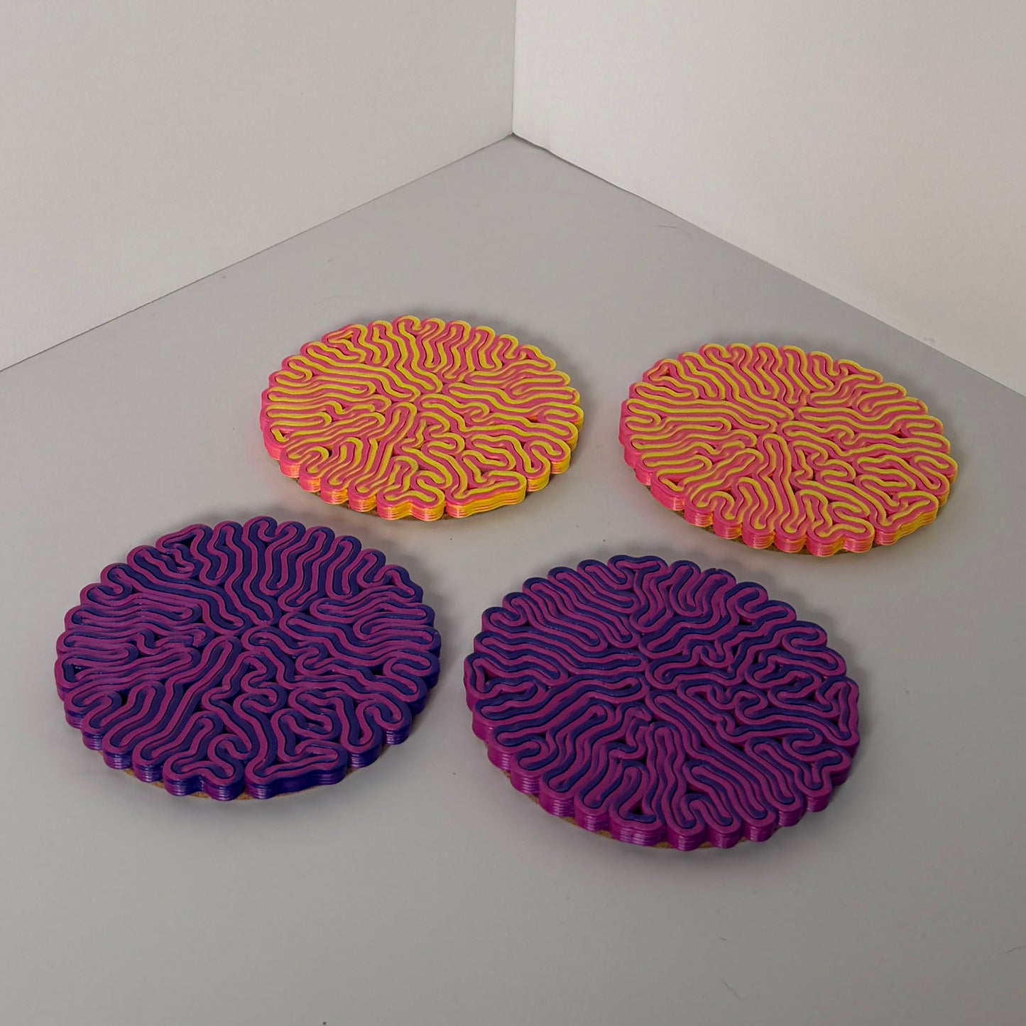 CEREBRAL COASTER SET - SWISHER LEMONADE