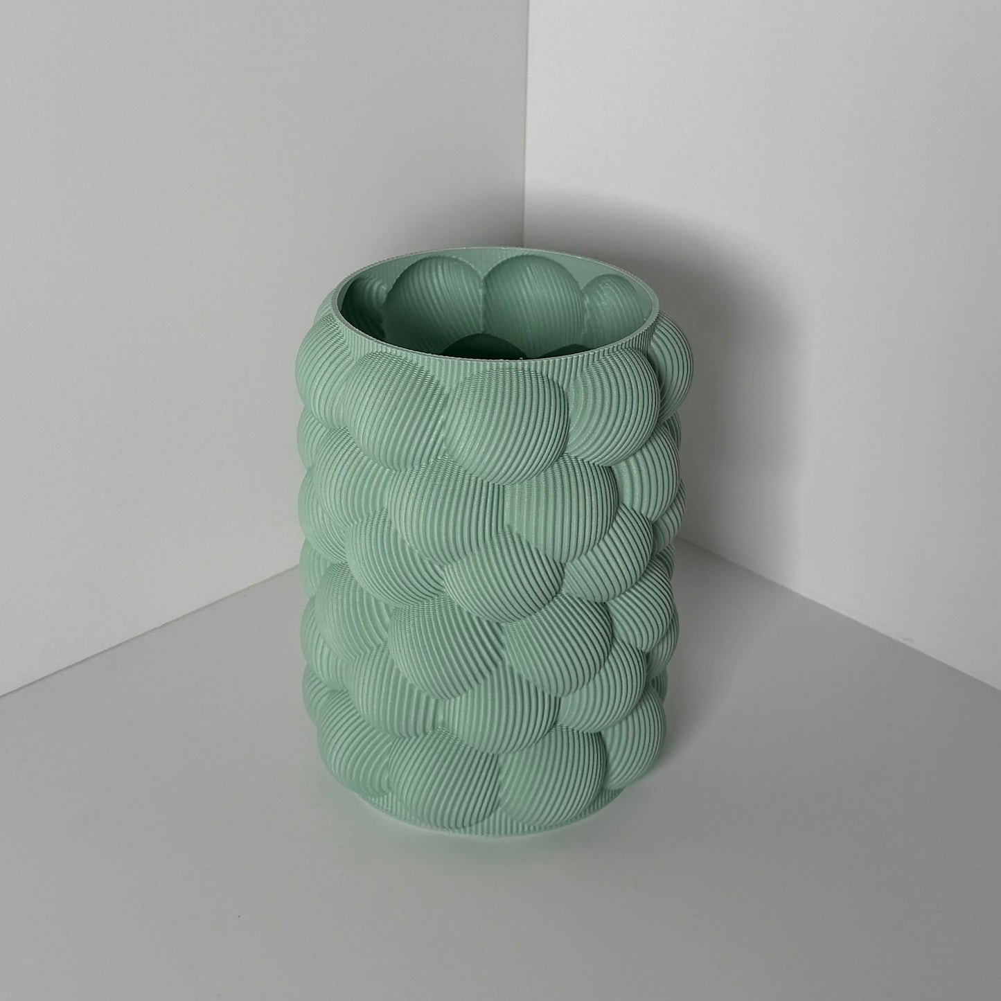 MAIZE POT, SMALL - SEAFOAM