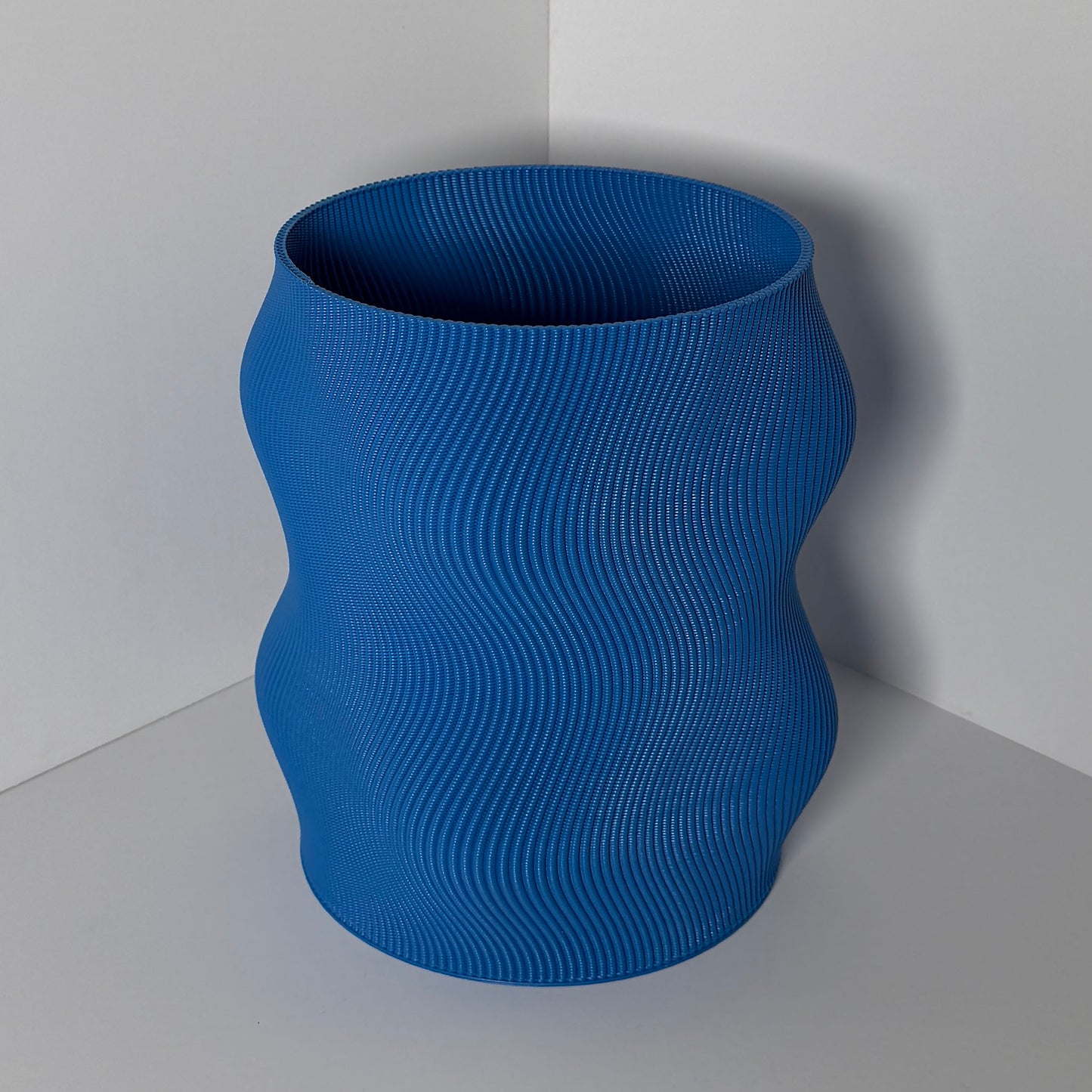 SWELL POT, LARGE - COBALT
