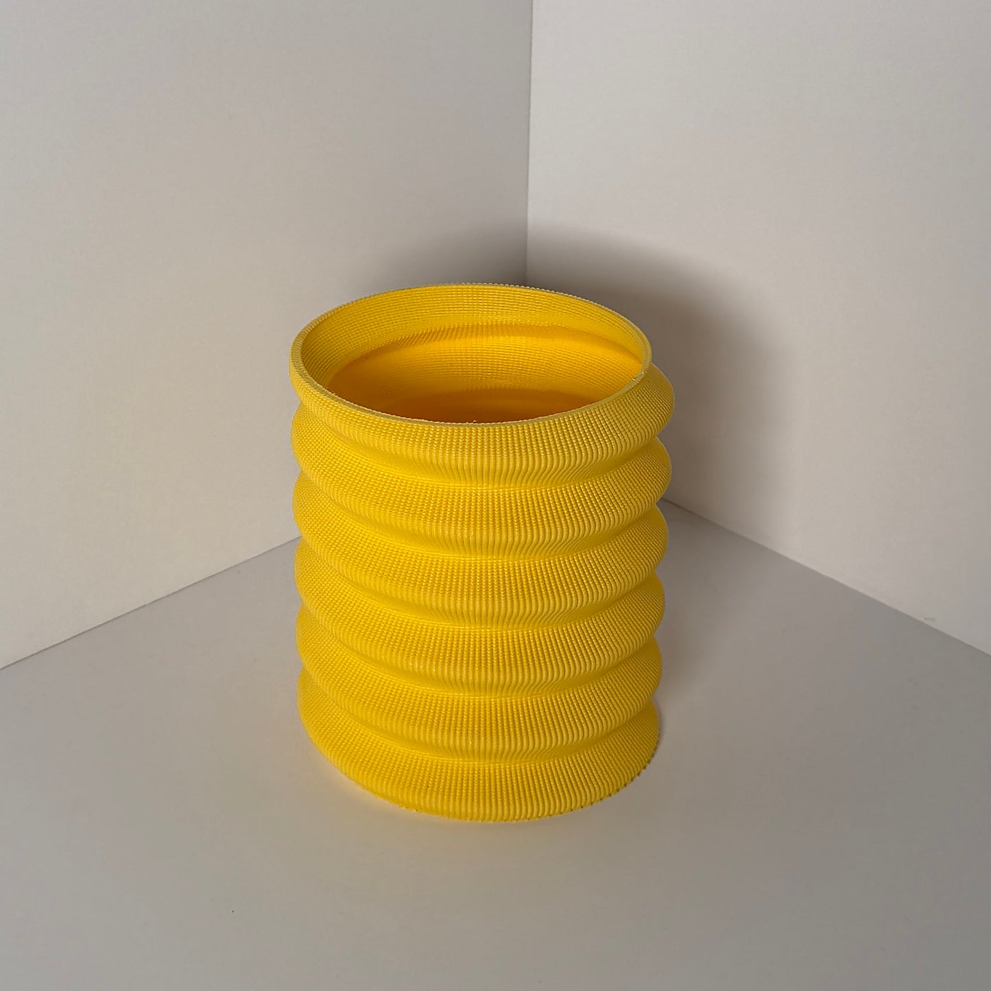 SWIRL POT, SMALL - SUNSHINE