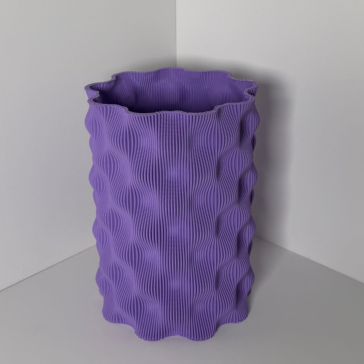 WAVE POT, LARGE - GRAPE
