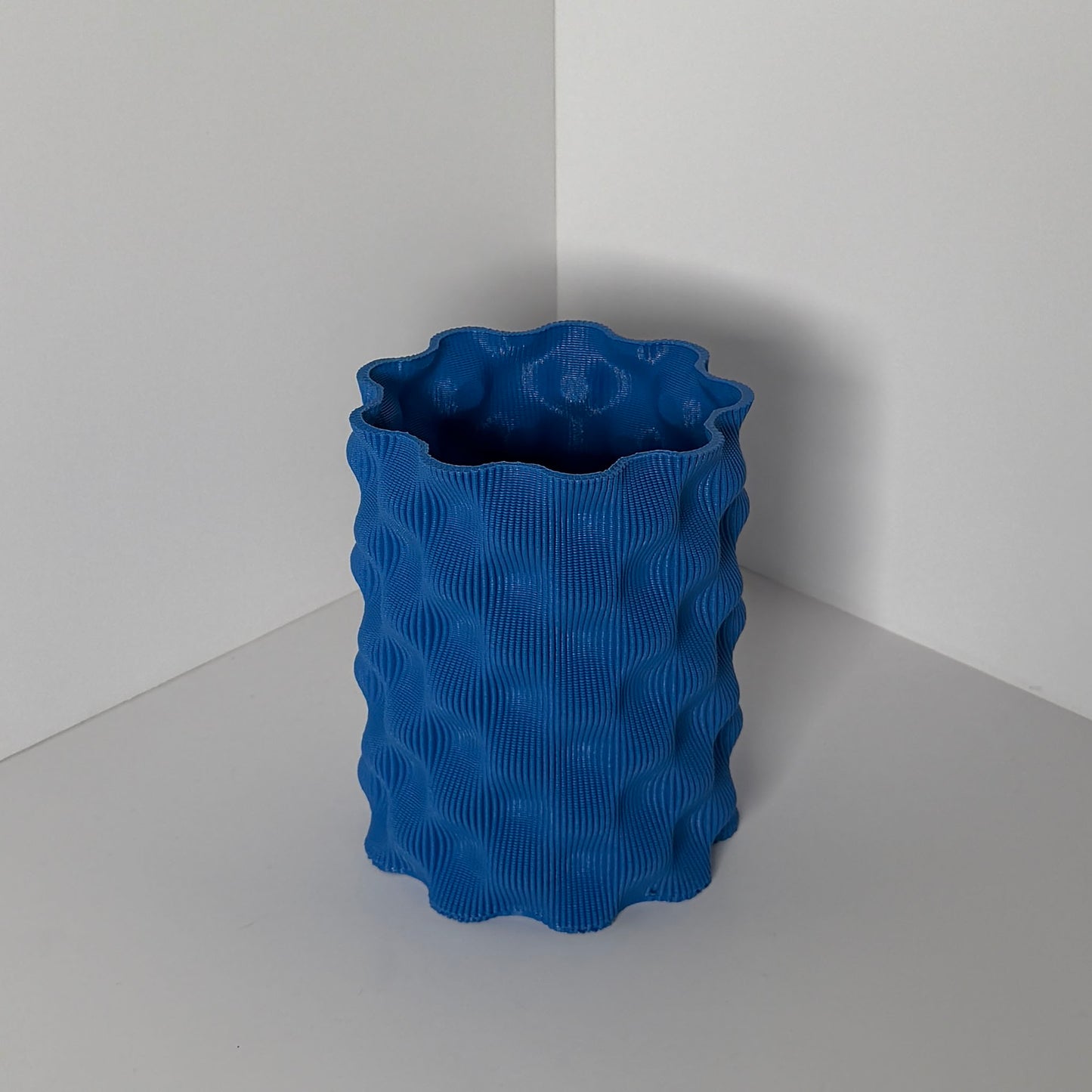 WAVE PLANTER, SMALL - COBALT