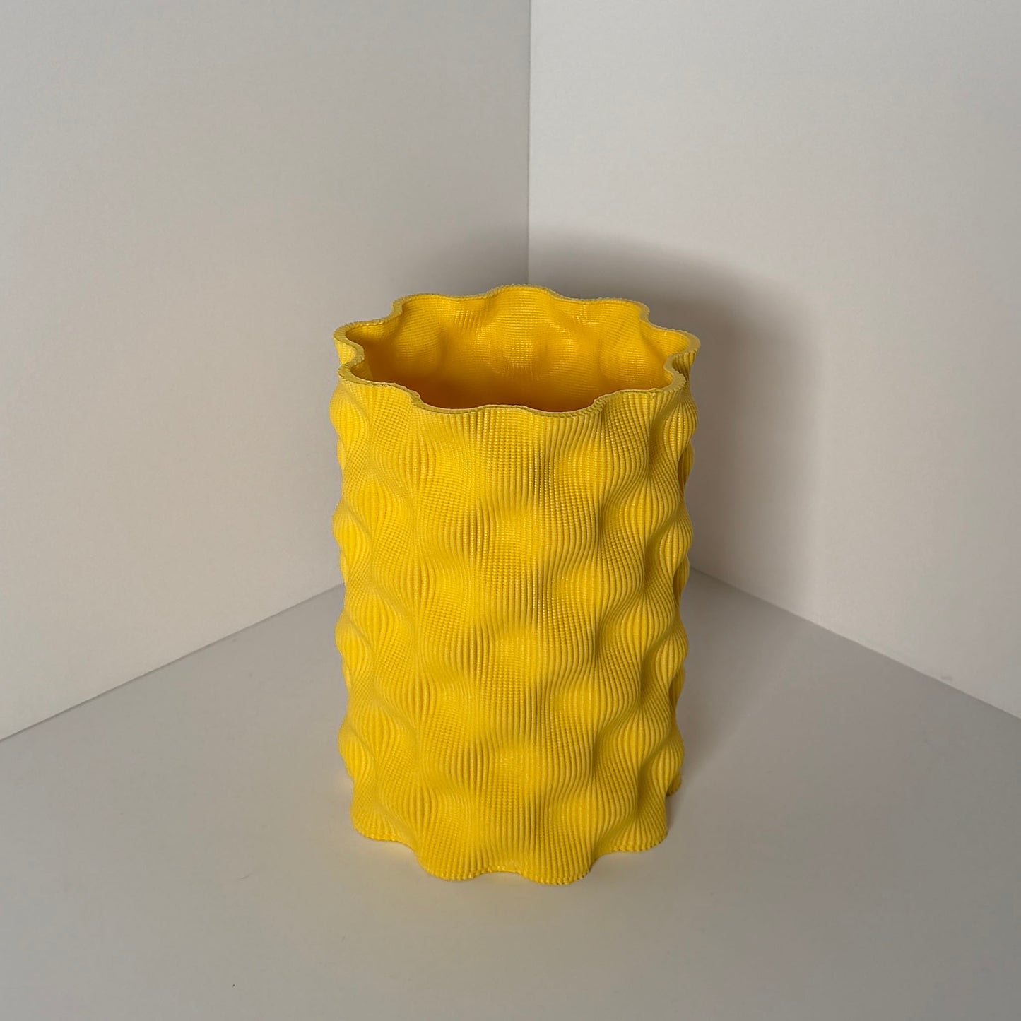 WAVE POT, SMALL - SUNSHINE