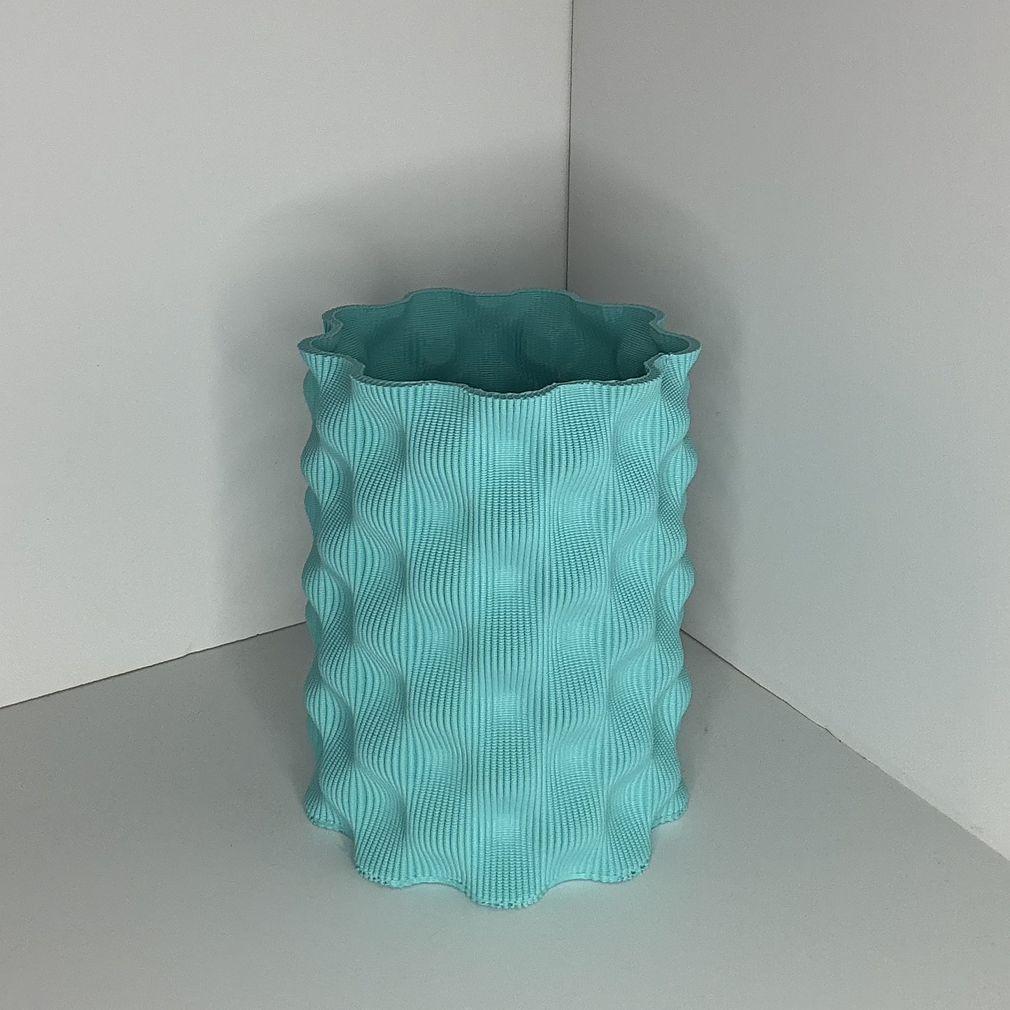 WAVE PLANTER, SMALL - TEAL