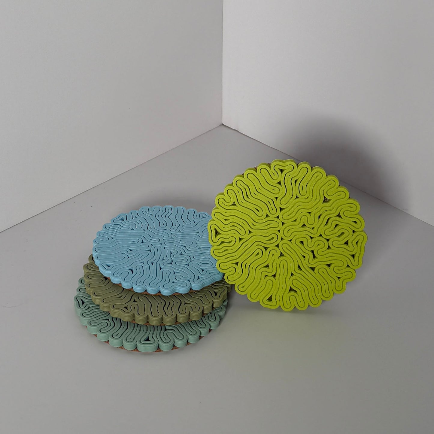 CEREBRAL COASTER SET - COOL FUN PACK