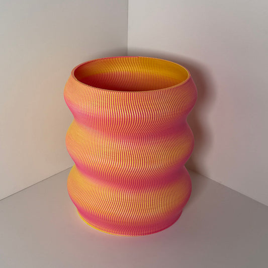 FLOW POT, LARGE - PINK LEMONADE