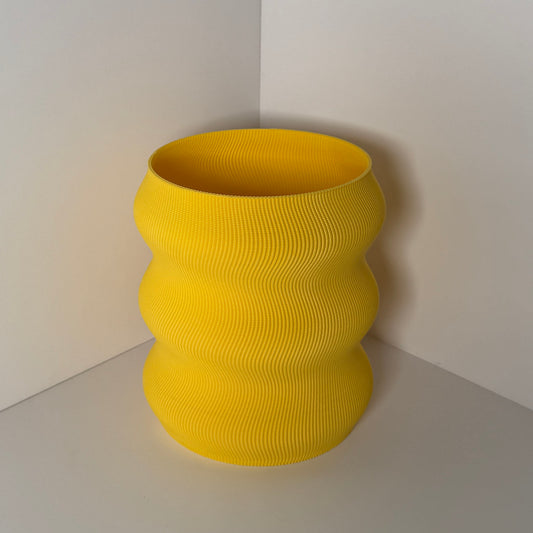 FLOW PLANTER, LARGE - SUNSHINE