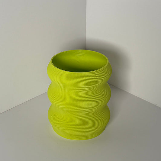 FLOW PLANTER, SMALL - LIME