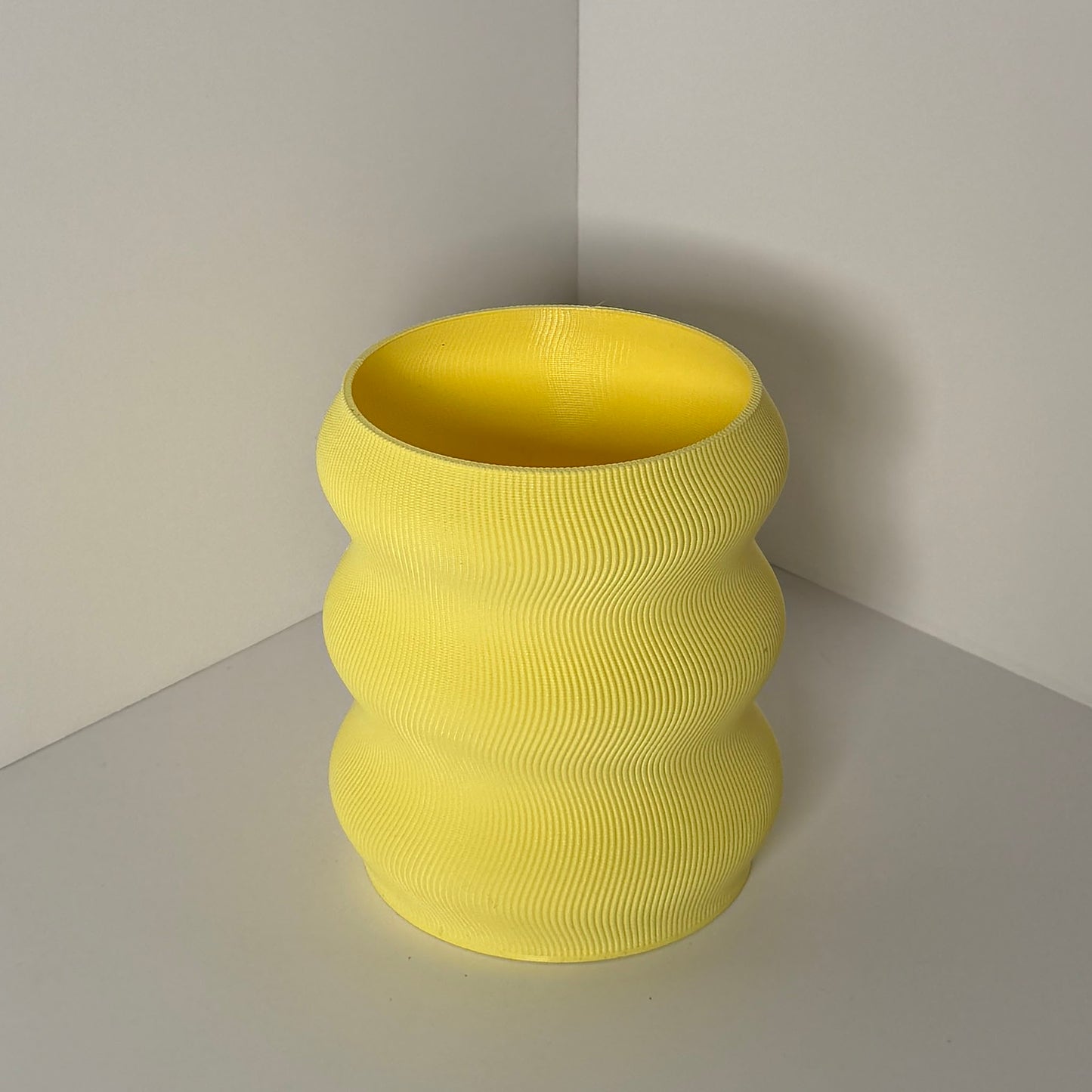 FLOW PLANTER, SMALL - SUNSHINE