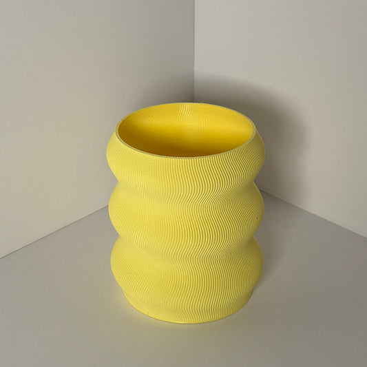 FLOW PLANTER, SMALL - SUNSHINE