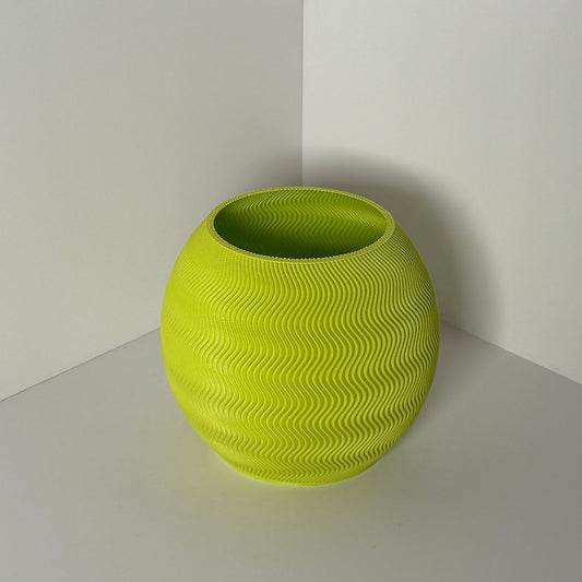 GLOBE PLANTER - LIME