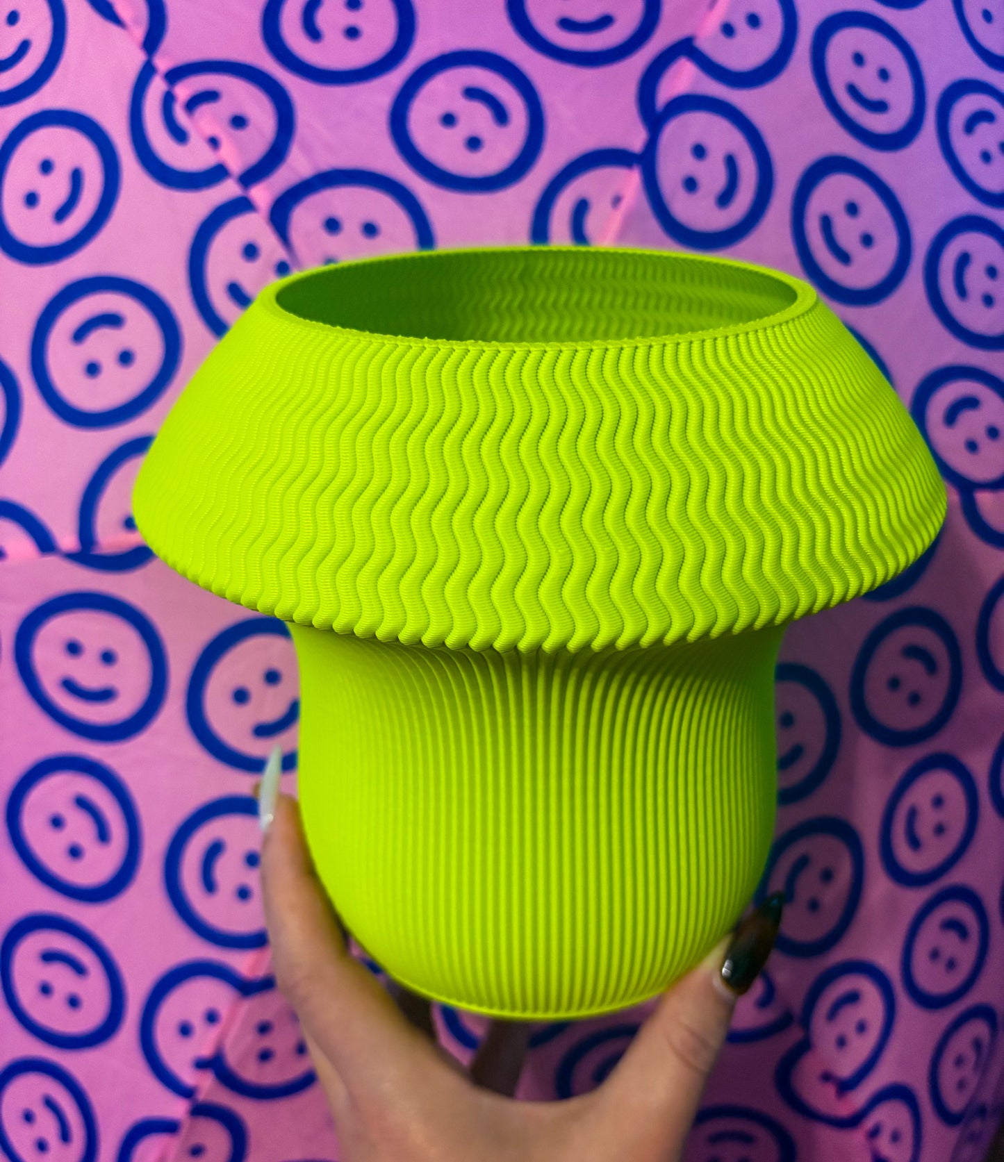 MUSHY PLANTER - LIME