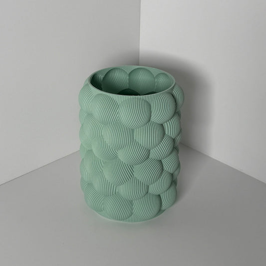 MAIZE POT, SMALL - SEAFOAM