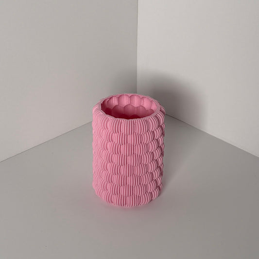 MAIZE POT, TINY - DUSTY PINK