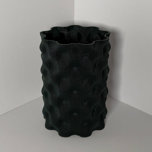 WAVE POT, LARGE - FOREST