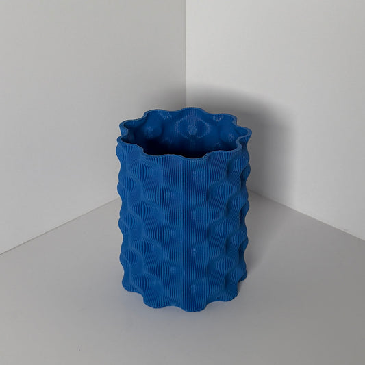 WAVE PLANTER, SMALL - COBALT