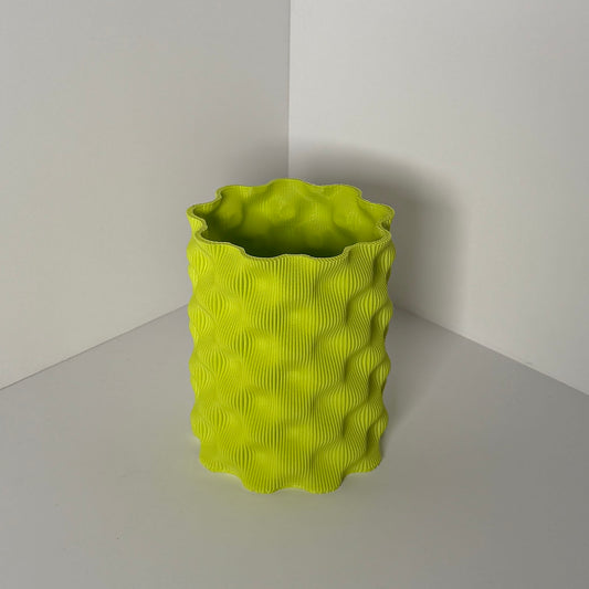 WAVE PLANTER, SMALL - LIME