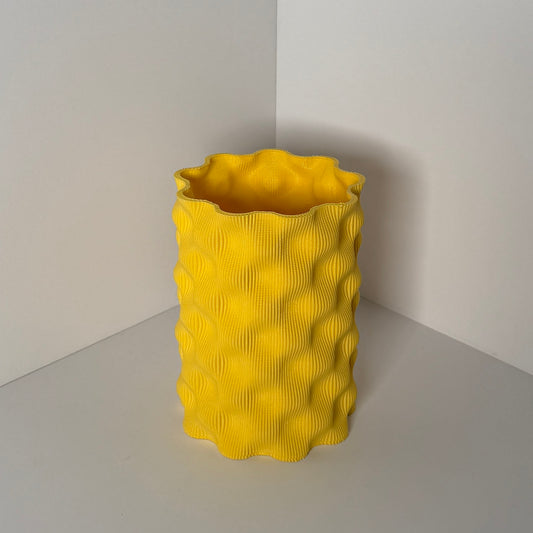 WAVE POT, SMALL - SUNSHINE